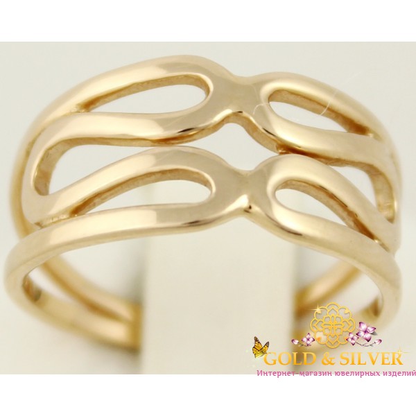 Золотое кольцо 585 проба. Женское Кольцо 3,07 грамма. Без вставок. kb003i , Gold & Silver Gold & Silver, Украина